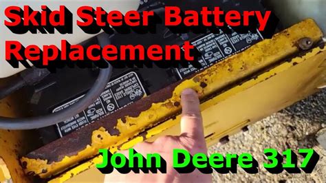 how long does a skid steer battery last|how long does jd battery last.